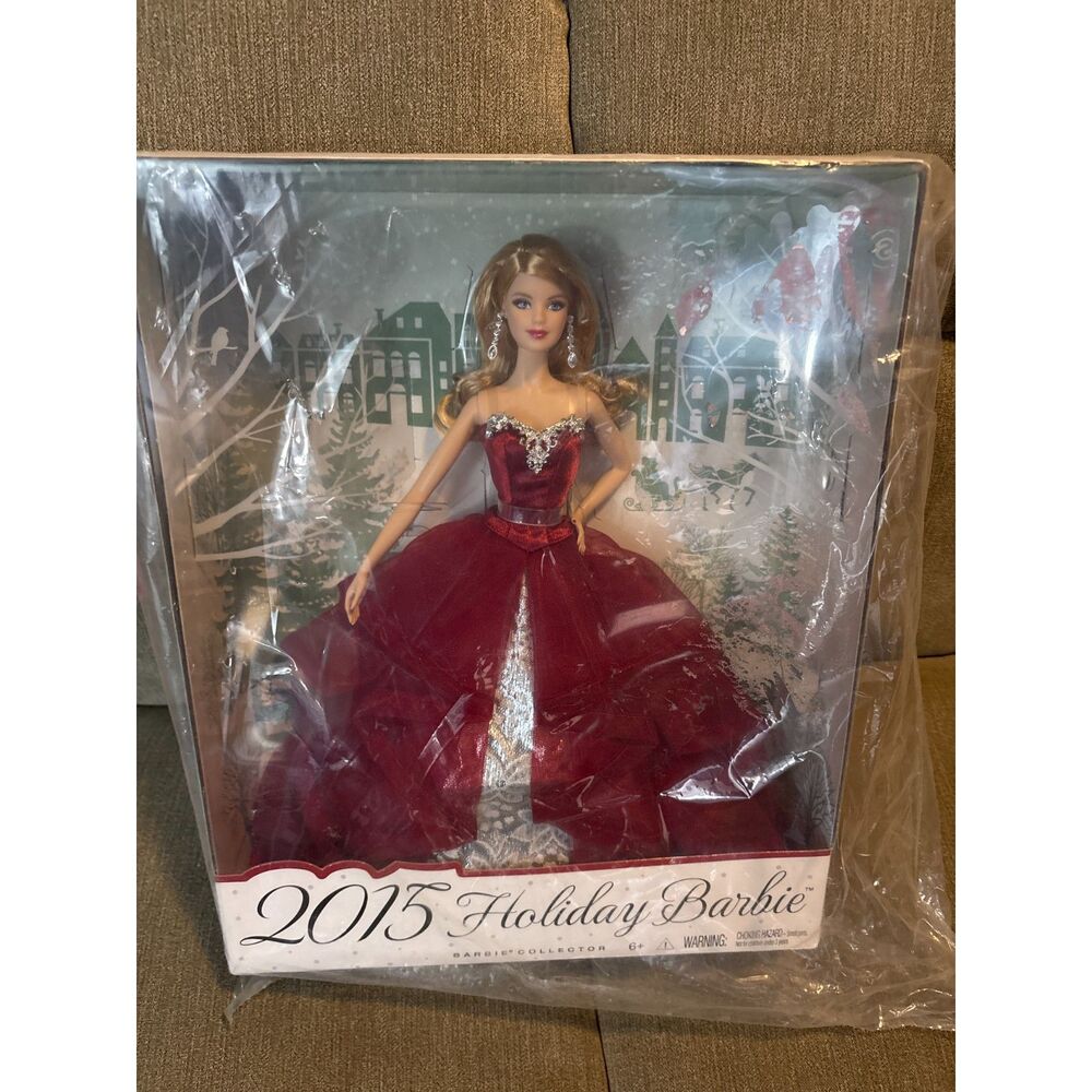 Vintage NIB 2015 holiday barbie doll